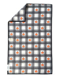 Grid of Gourds: Double-Sided Hand Towel