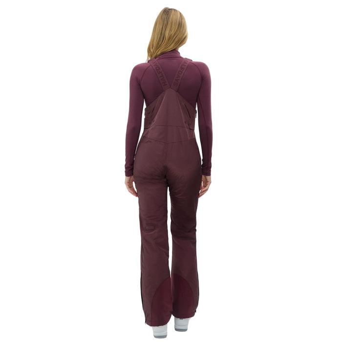 Halfdays Women's Carson Bib 2026 Glazed Cherry - Comor - Go Play Outside