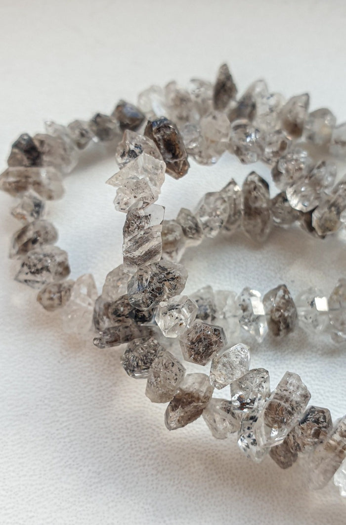 Herkimer Diamond from US Silver 925 Bracelet "Stone of Light"