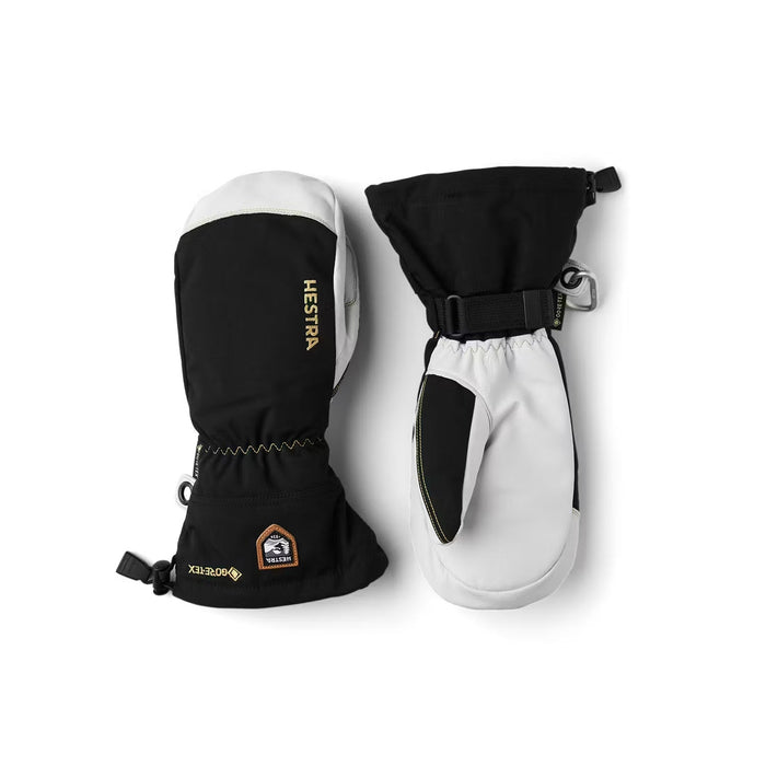 Hestra Army Leather Gore - Tex Mitt Black/Natural Grey - Comor - Go Play Outside