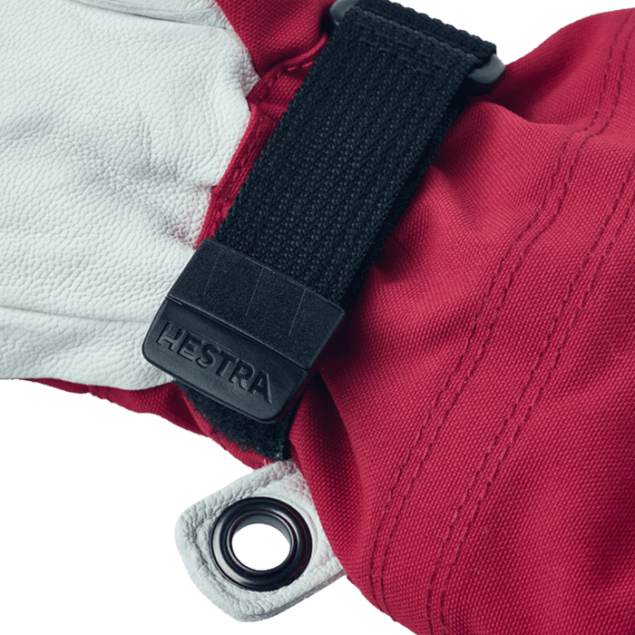 Hestra Kids Heli Ski Jr Glove Red - Comor - Go Play Outside