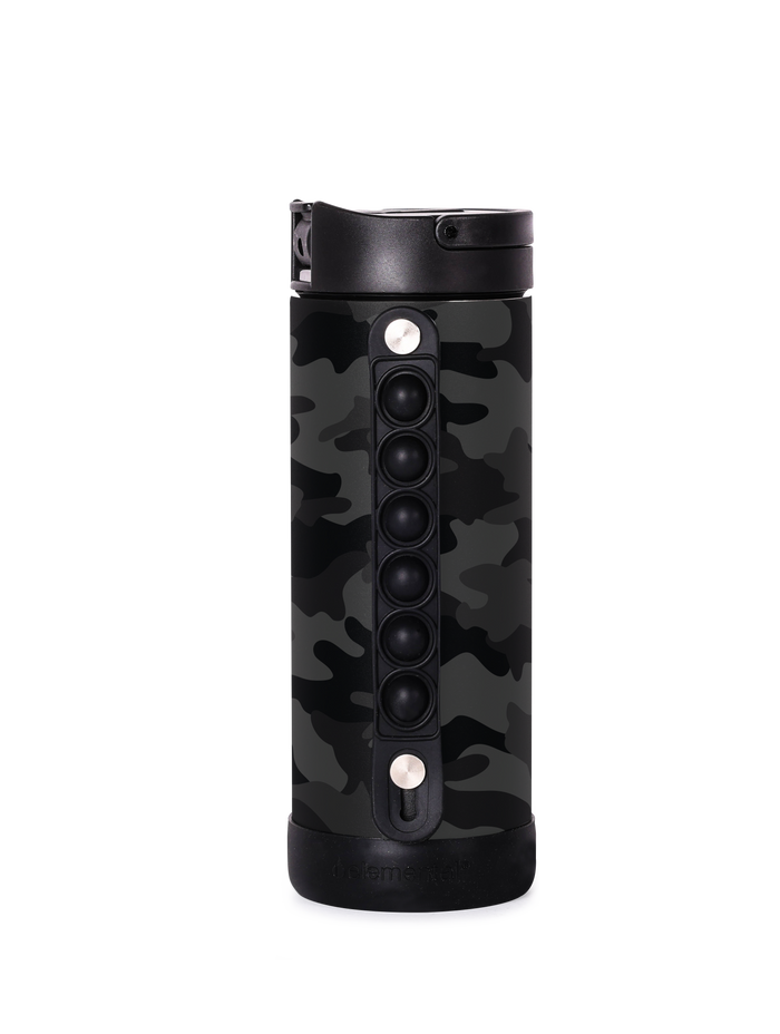 Iconic Pop Bottle - Black Camo