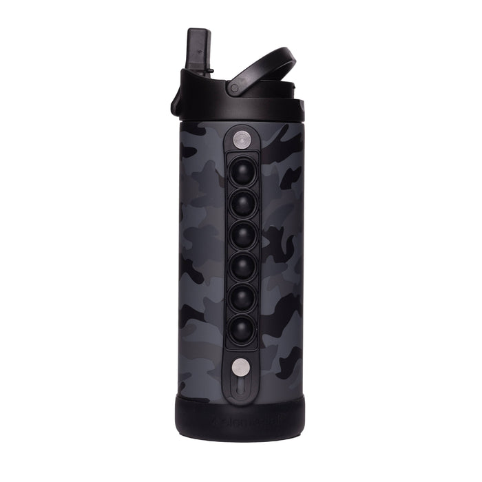 Iconic Pop Bottle - Black Camo
