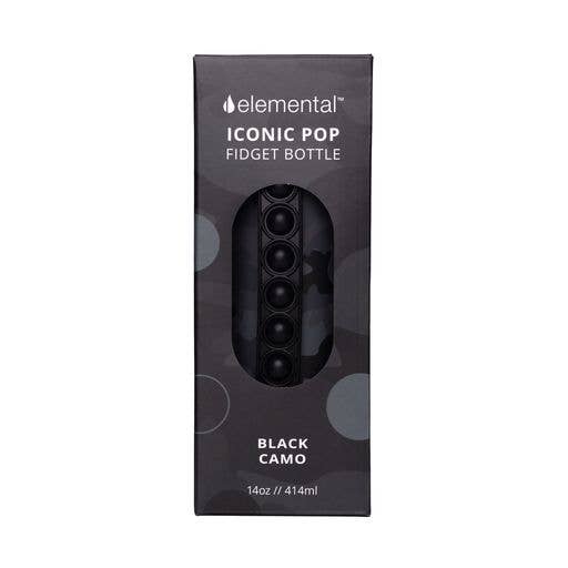 Iconic Pop Bottle - Black Camo
