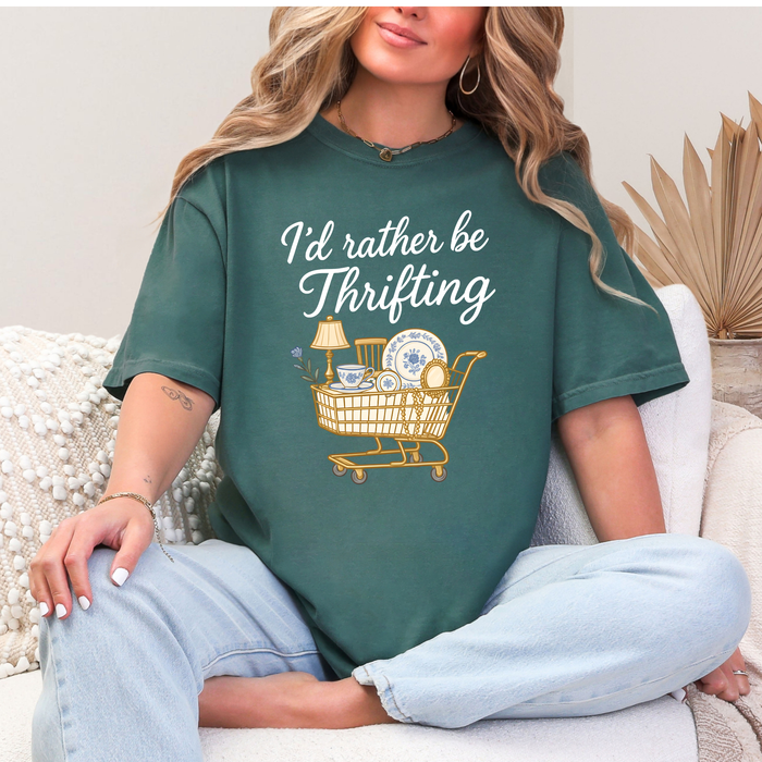 I'd Rather Be Thrifting Graphic Tee