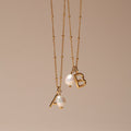 Letter Pearl Necklace