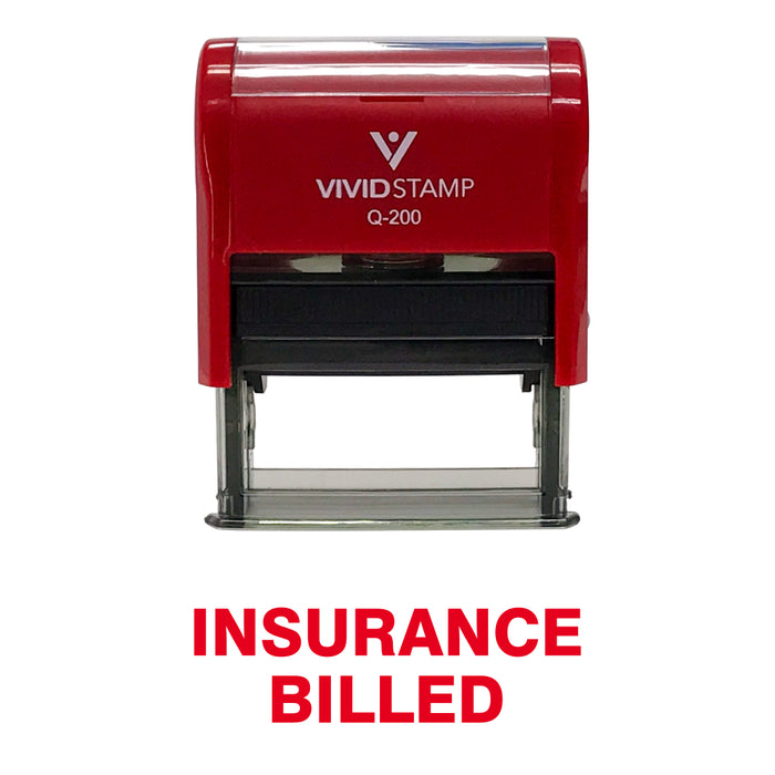 Insurance Billed Self Inking Rubber Stamp