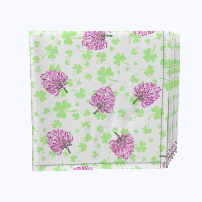 Irish Bloom White Napkins