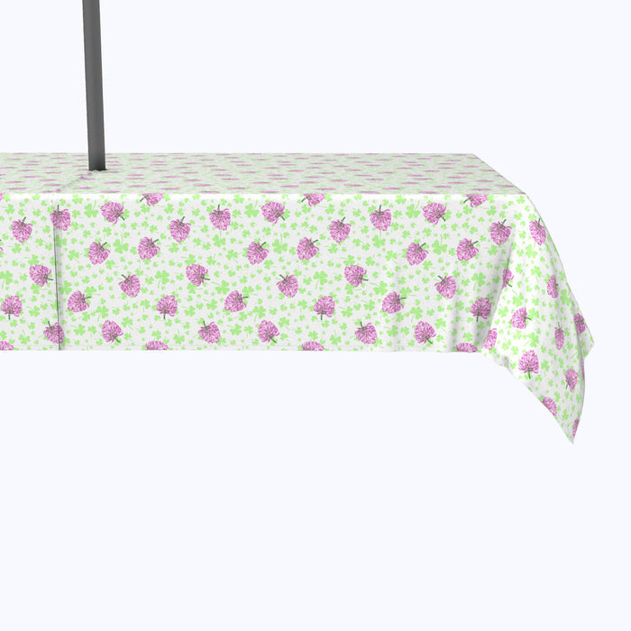 Irish Bloom White Outdoor Rectangles