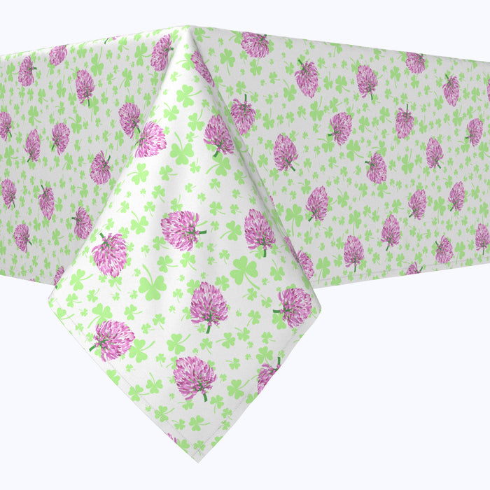 Irish Bloom White Rectangles