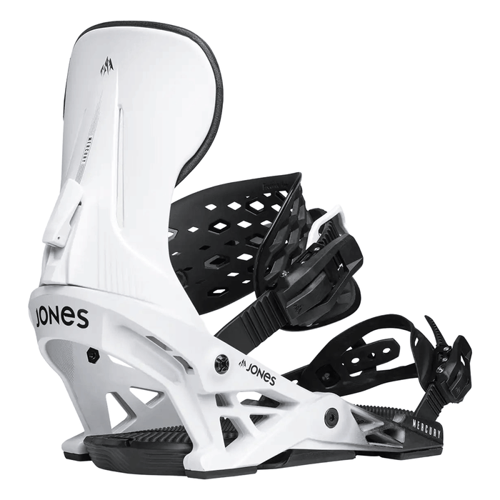 Jones Men's Mercury Snowboard Bindings 2026 Cloud White
