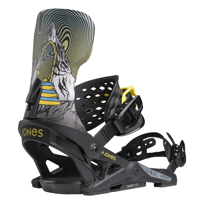 Jones Men's Meteorite Snowboard Bindings 2025 Black Art