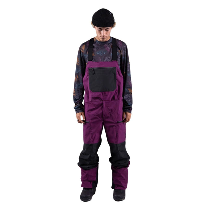 Jones Men's MTN Surf Recycled Bib Pant 2025 Deep Purple - Comor - Go Play Outside
