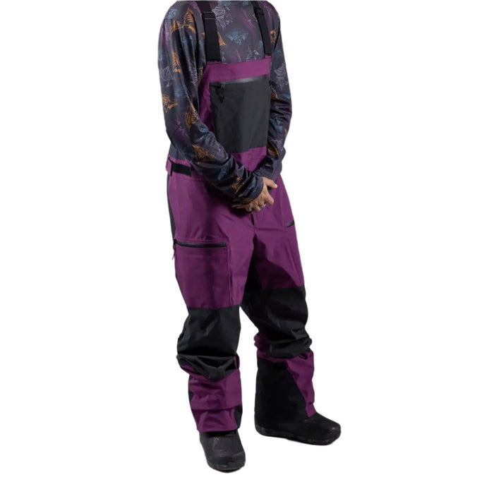 Jones Men's MTN Surf Recycled Bib Pant 2025 Deep Purple - Comor - Go Play Outside