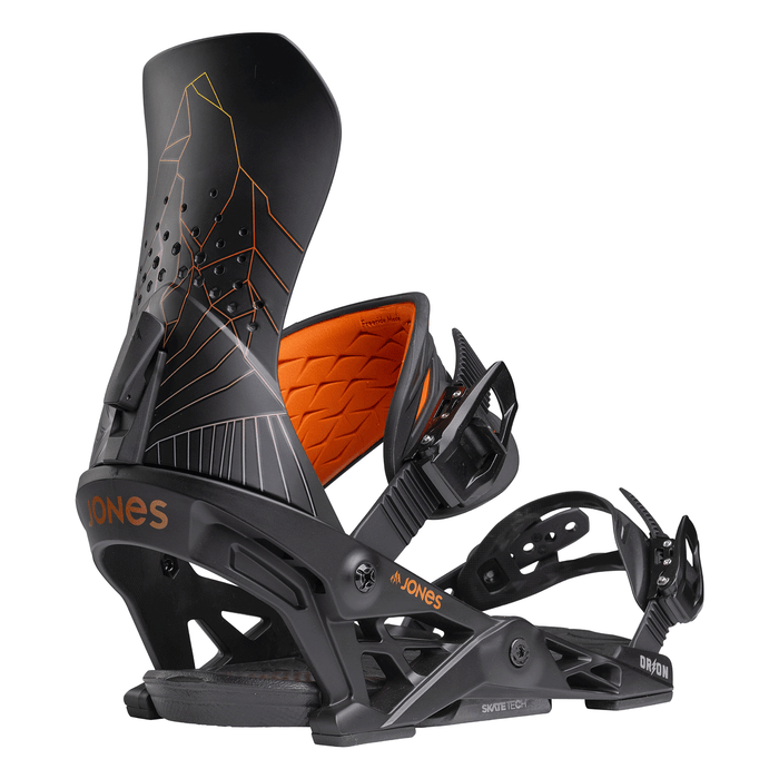Jones Men's Orion Snowboard Bindings 2025 Black Art