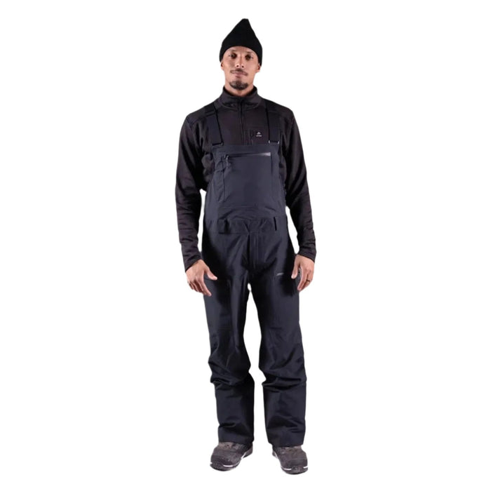 Jones Men's Shralpinist Stretch Recycled Bib Pant 2025 Stealth Black - Comor - Go Play Outside