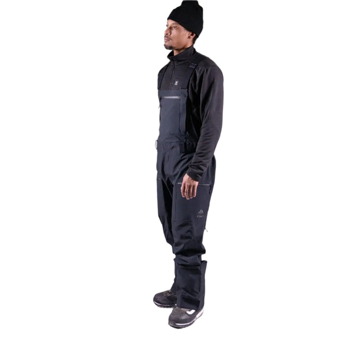 Jones Men's Shralpinist Stretch Recycled Bib Pant 2025 Stealth Black - Comor - Go Play Outside