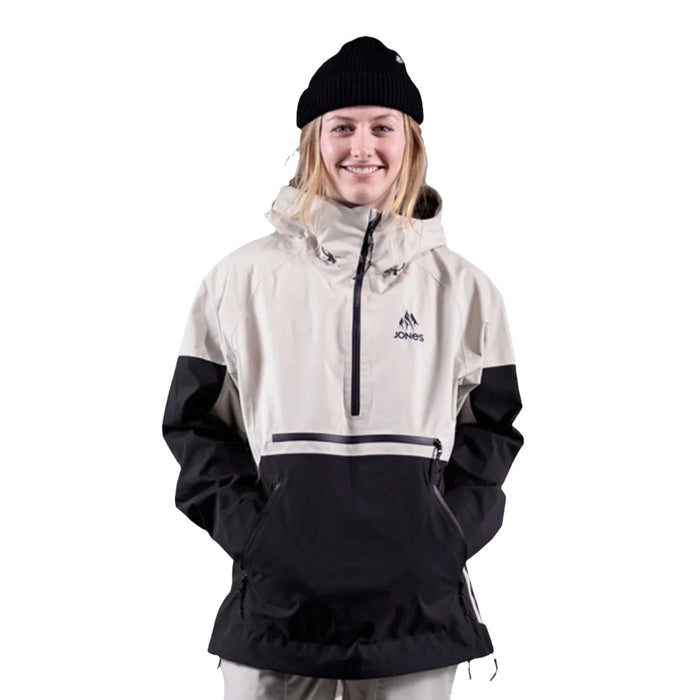 Jones Women's MTN Surf Recycled Anorak 2025 Smoke Grey - Comor - Go Play Outside