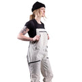 Jones Women's MTN Surf Recycled Bib Pant 2025 Smoke Grey - Comor - Go Play Outside