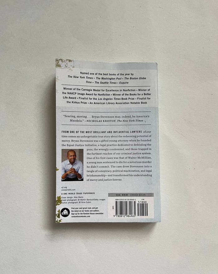 Just Mercy: A Story of Justice and Redemption by Bryan Stevenson