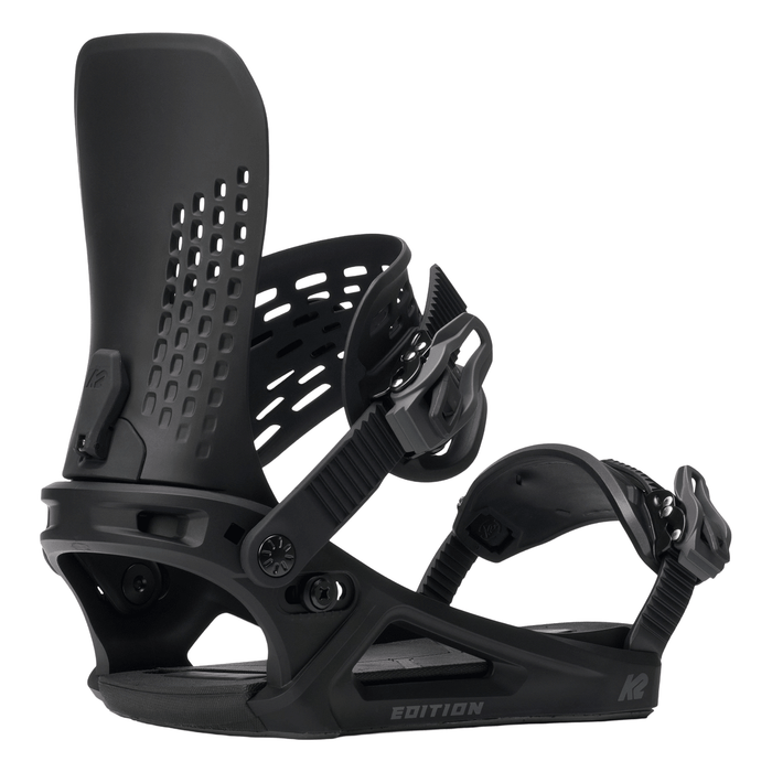 K2 Men's Edition Snowboard Binding 2026 Black - Comor - Go Play Outside