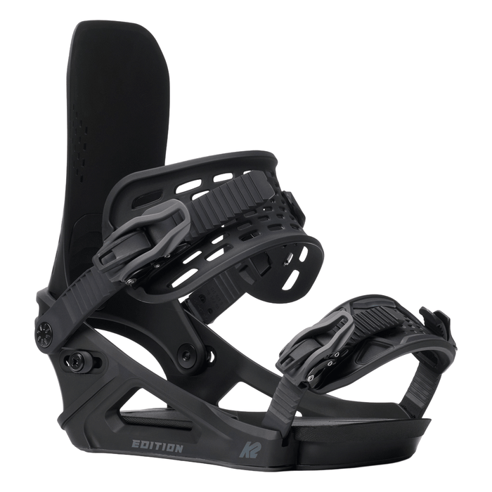 K2 Men's Edition Snowboard Binding 2026 Black - Comor - Go Play Outside