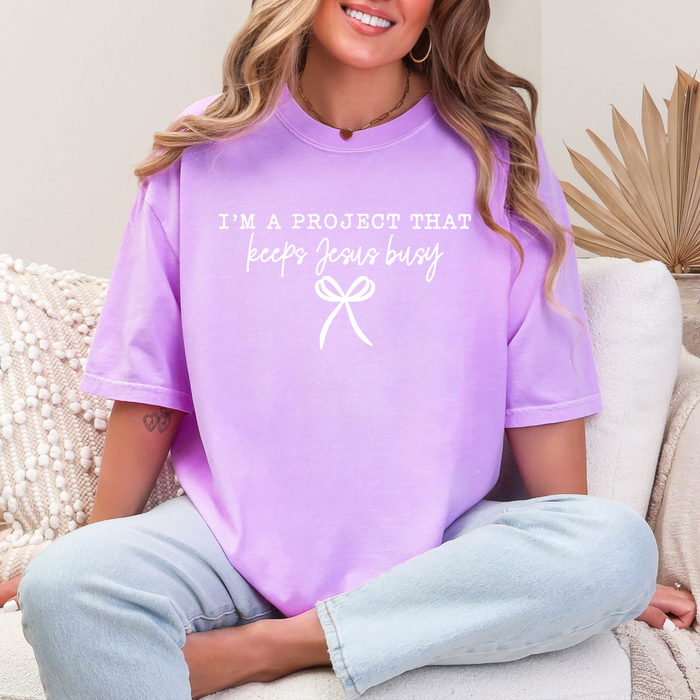 Keeps Jesus Busy Graphic Tee