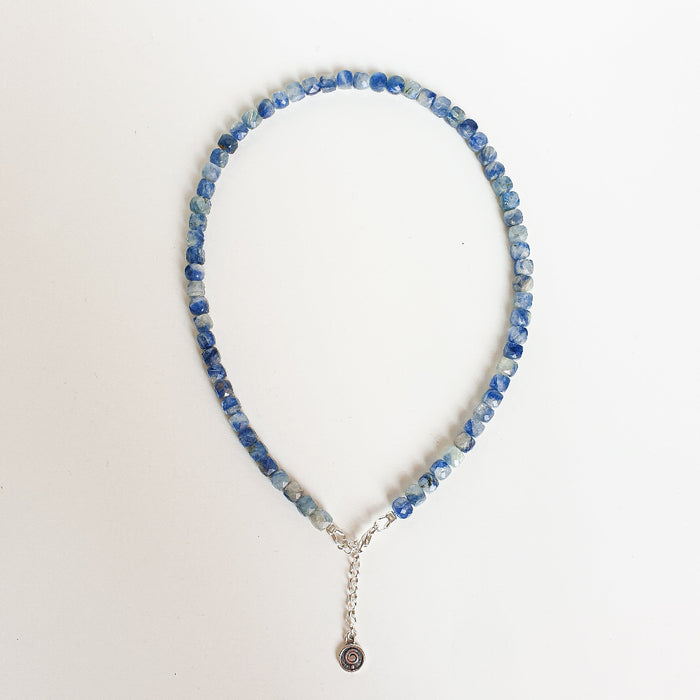 Kyanite A+ from Brasil Silver 925 Necklace "Elevation"