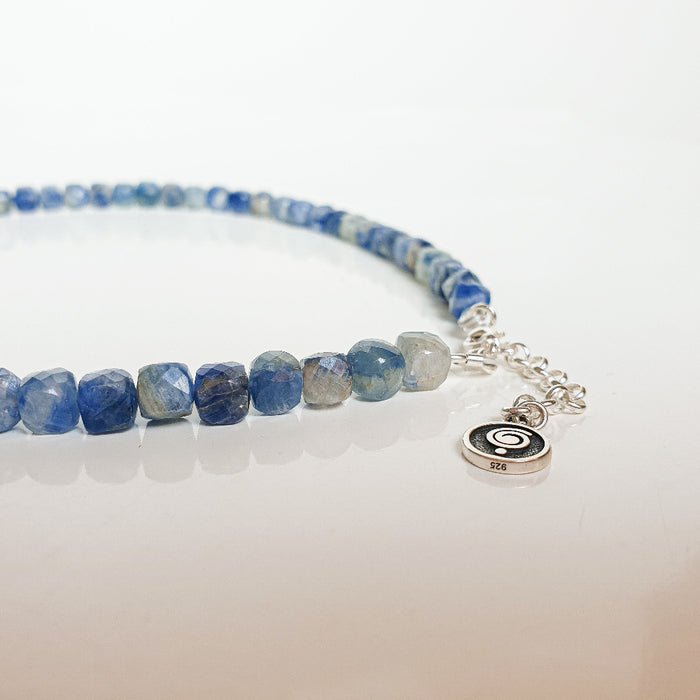 Kyanite A+ from Brasil Silver 925 Necklace "Elevation"