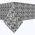 Lace Doodles Black & White Rectangles