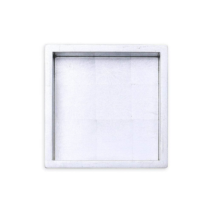 Lacquer Cocktail Napkin Holder in Silver