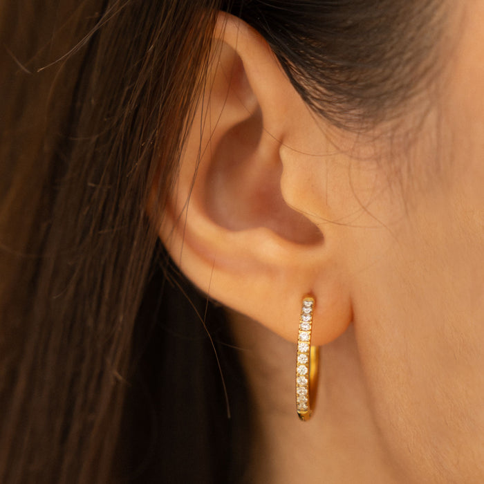 Pavé Hoops