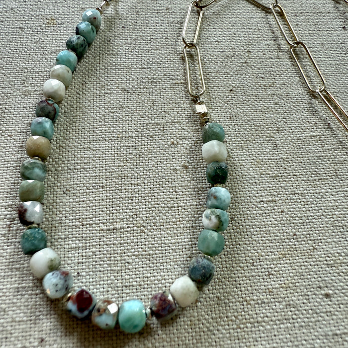Larimar Necklace