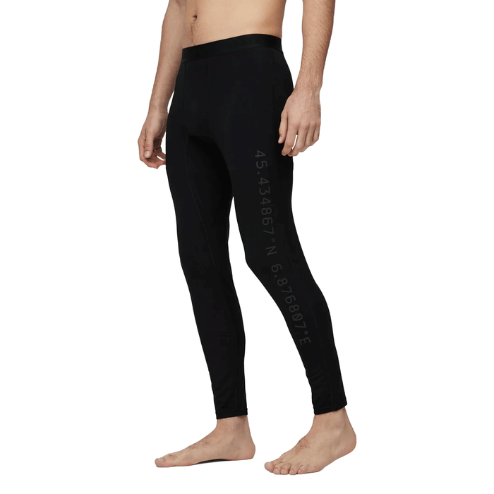 Le Bent Men's Core Midweight Bottom 2026 Black - Comor - Go Play Outside