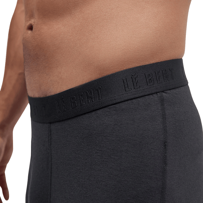 Le Bent Men's Core Midweight Bottom 2026 Black - Comor - Go Play Outside