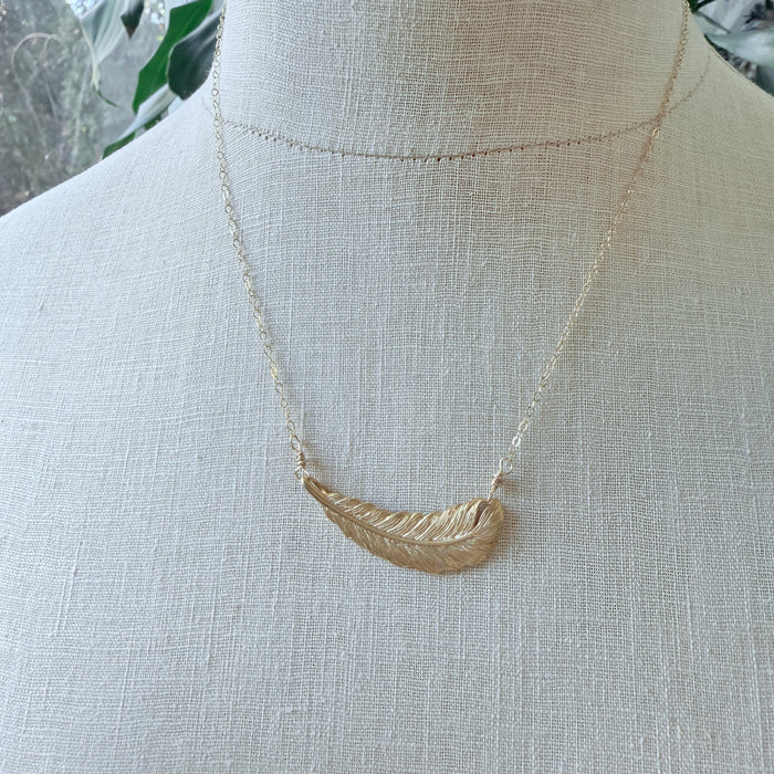 Light as a Feather Necklace