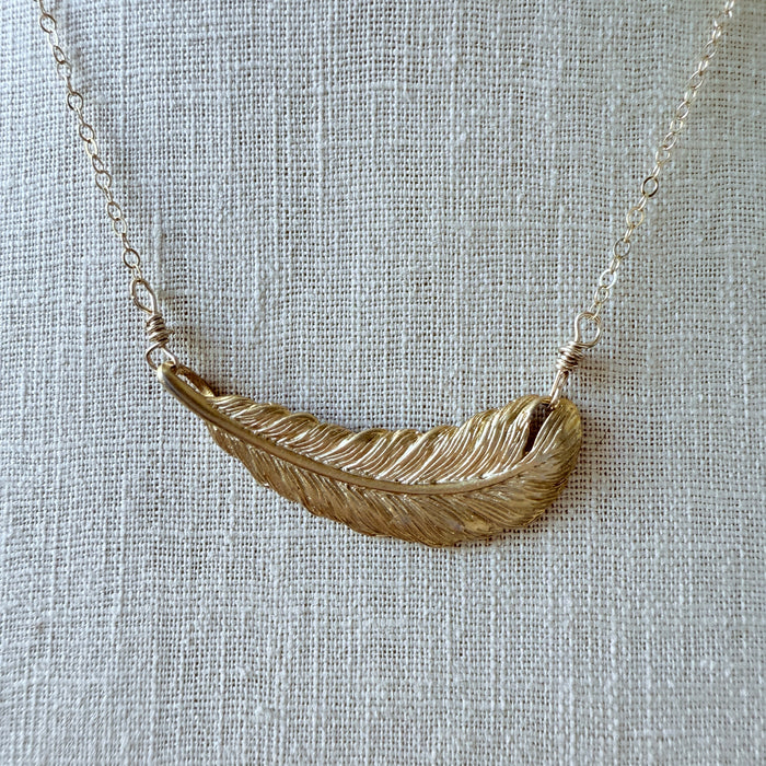 Light as a Feather Necklace