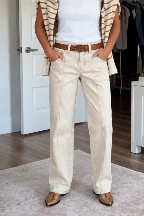 Beige / S