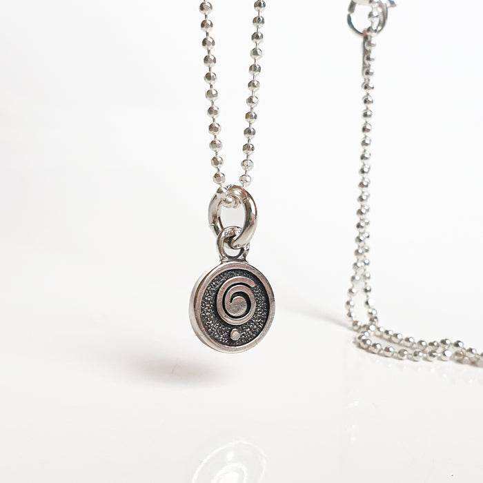 Medallion with chain "Happiness", silver 925
