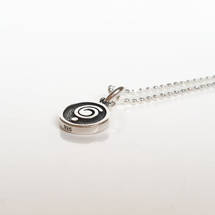 Medallion with chain "Happiness", silver 925