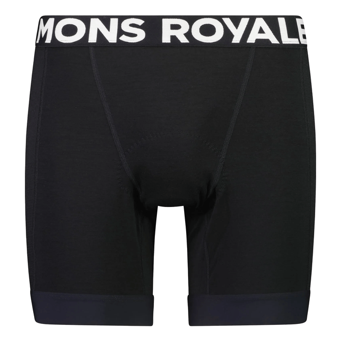 Mons Royale Men's Epic Merino Bike Liner Black - Comor - Go Play Outside