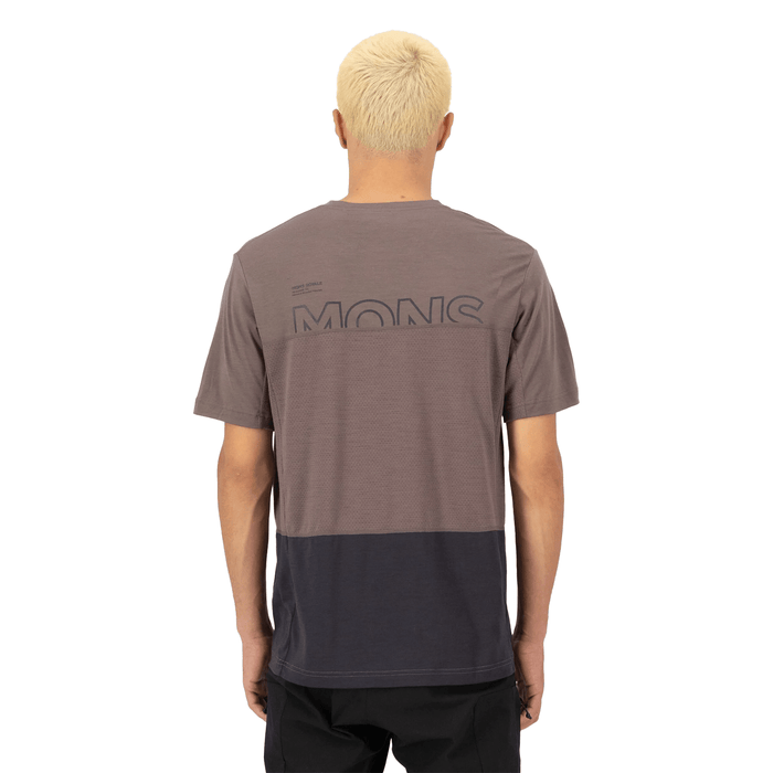Mons Royale Men's Tarn Merino T-Shirt Iron/9 Iron - Comor - Go Play Outside