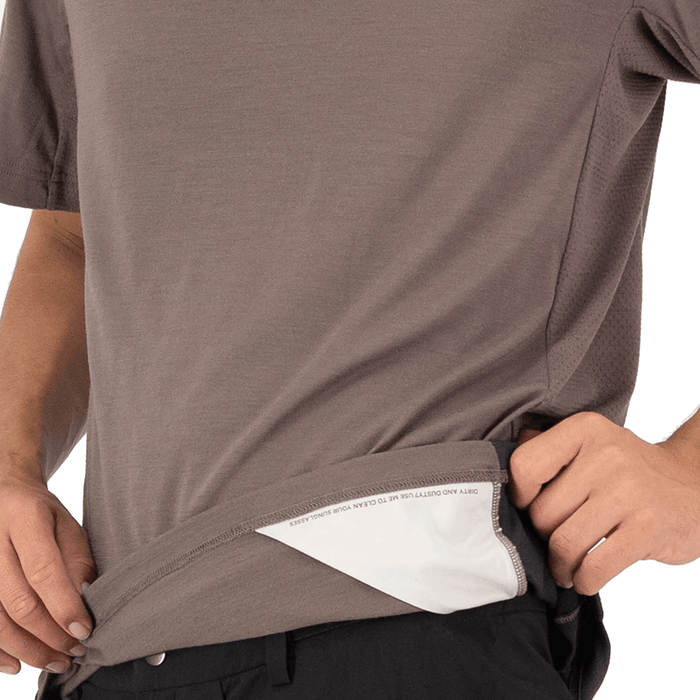 Mons Royale Men's Tarn Merino T-Shirt Iron/9 Iron - Comor - Go Play Outside