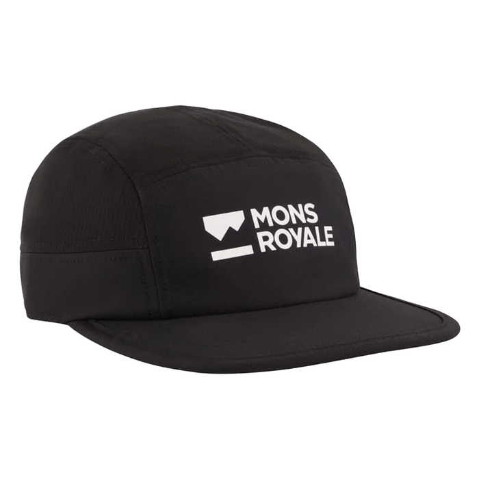 Mons Royale Velocity Trail Cap Black - Comor - Go Play Outside