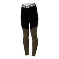 Mons Royale Women's Cascade Merino Flex 200 Legging 2025 Dark Olive - Comor - Go Play Outside