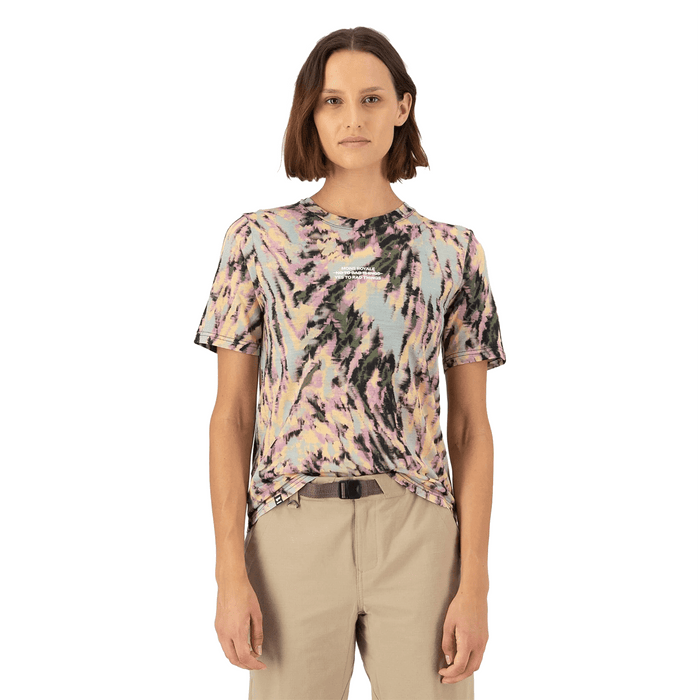 Mons Royale Women's Icon Merino T-Shirt Rad Things - Comor - Go Play Outside