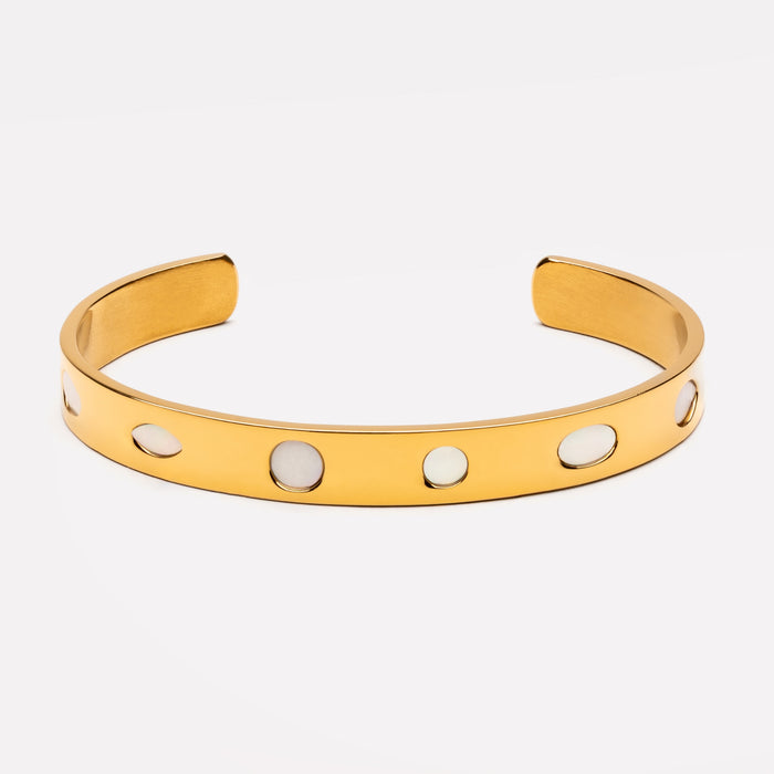 Pearly Gold Cuff