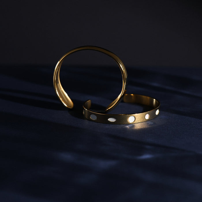 Pearl Inlay Cuff