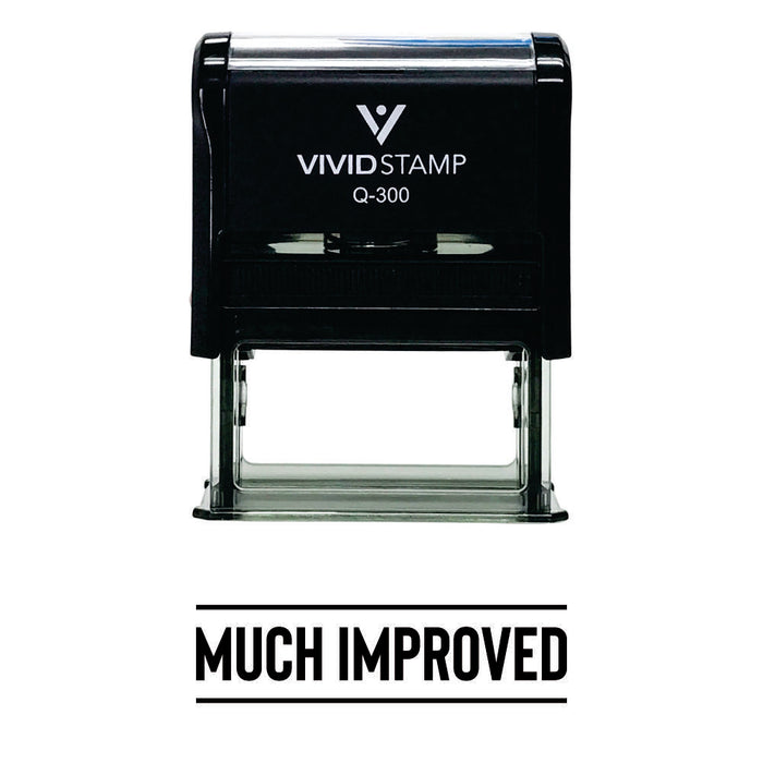 Much Improved Self-Inking Rubber Stamp