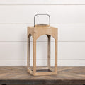 Natural Wood Lantern